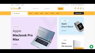 eCommerce Multivendor eCommerce Flutter App with Admin Panel Website