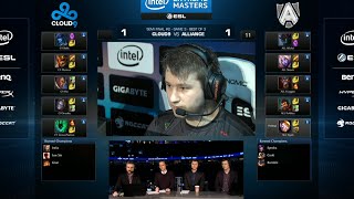 Alliance vs Cloud 9 | Game 3 Semi Finals IEM San Jose LOL 2014 | ALL vs C9 G3