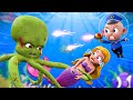 The Giant Octopus Is Coming | Police Saving Mermaid 🧜‍♀️ | NEW✨ Nursery Rhymes For Kids