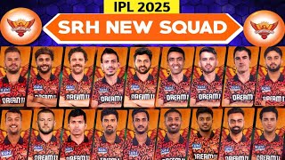 Sunrisers Hyderabad team final squad 2025. সানরাইজার্স হায়দ্রাবাদ ফুল স্কোয়াড ২০২৫। srh news.