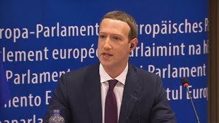 EU lawmakers question Facebook CEO Mark Zuckerberg