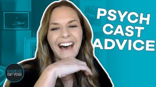 PSYCH CAST MEMBERS GIVE ADVICE ON MAGGIE LAWSON #insideofyou #psych