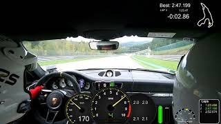 Porsche 911 GT3RS @Spa Francorchamps