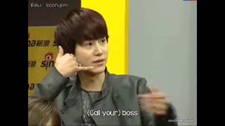 ENGSUB Kyuhyun's dissatisfaction towards weibo (Compilation)