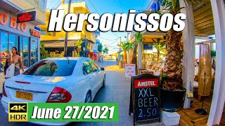 Hersonissos Crete Greece 2021, Walking tour