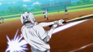 Ace of Diamond Act II ► 沢村の投球は白竜打線を苦しめた。白竜は沢村を止めるために打撃戦略の変更を余儀なくされた► ダイヤのA[エース] actII #10