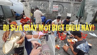 Đi sửa giày mới biết điều hay - Vì sao đế giày không mang vẫn hư?