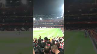 Emirates Stadium (Arsenal - Milan) Curva Sud Milano