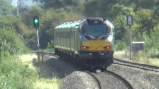 68010 `Oxford Flyer` Hammers Through Sudbury \u0026 Harrow Rd, London 19-08-17