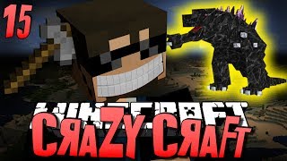 Minecraft CRAZY CRAFT 15 - CLIFF HANGER OP (Minecraft Mod Survival)