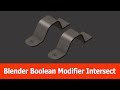Blender Boolean Modifier Intersect