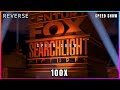 20th century fox searchlight pictures intro getting 999999x speed