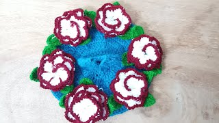 how to make rose flower dress for Laddu gopal ji #woolen dress 💫💫🥻🥻💫💫#laddu gopal ji winter dress 🫶🫶