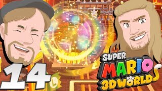 TVÅ bossar?! | Super Mario 3D World Del 14 Med Danne och Pattan