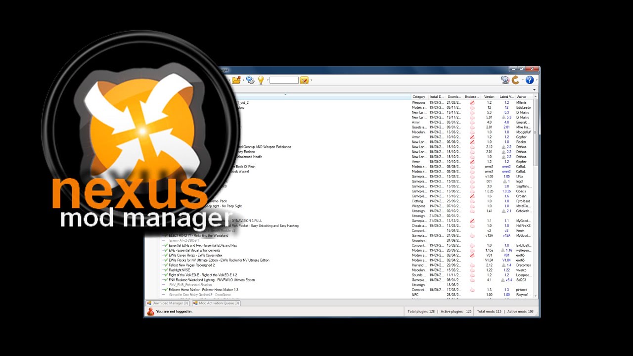 Nexus Mod Manager V0 6 Time To Upgrade Or Not Youtube