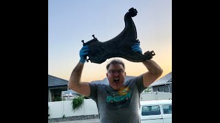 Vanagon Trailing Arm Removal   Easy Stuff