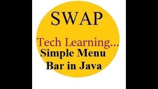 Create Menu Bar in java using AWT