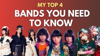 4 Japanese Bands You Need to know - My Top 4 Favorite Bands!!