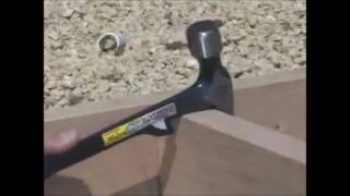 Estwing USA Hammertooth Claw Hammer Demonstration