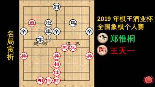 王天一 vs 郑惟桐 2019年全国个人赛