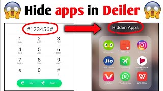 Apps on Android 2021 (No Root) | Dialer Vault hide app | how to hide apps and videos || #Shorts