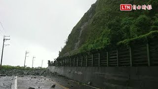 蘇花公路持續落石 延至下午3點搶通