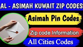 AL - ASIMAH KUWAIT ZIP CODES List All Area