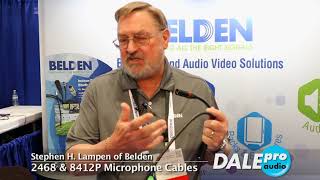 Dale Pro Audio - Belden 2468 and 8412P Cable at AES 2017