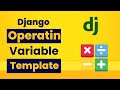 Performing Operations Between Variables in Django Templates