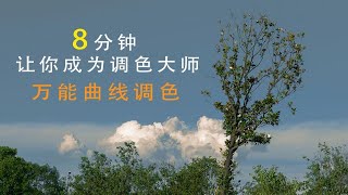 干货！这会是你没见过的曲线调色【8分钟让你成为调色大师】