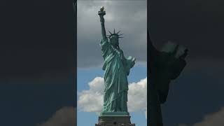 Statue Liberty 🗽 Google earth 🌎 VS real Life #shorts #tiktok #usa #creativecommons