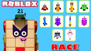 Numberblocks RACE to 100 | Roblox