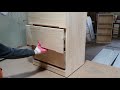 서랍 만들기 목공기초 how to make a drawer