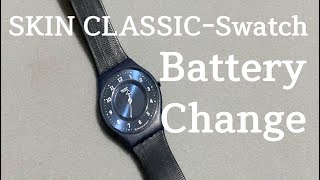 How to Replacement Swatch Watch Battery | SKIN CLASSIC - Swatch