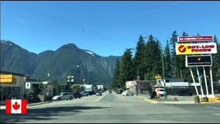 Driving Around in Hope, British Columbia