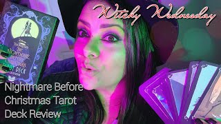🌙Witchy Wednesday 🌙Nightmare Before Christmas Tarot Deck Unboxing!!