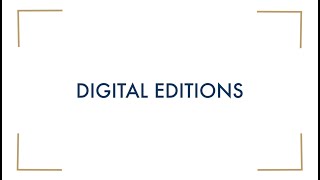 Digital Editions from the Choices Program