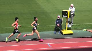 山口中長距離記録会 3000m 2組 20230401 @維新みらいふスタジアム