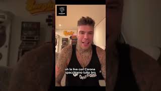 FEDEZ PRENDE PER IL CULO FABRIZIO CORONA  IN LIVE DAL ROSSO PER AVERGLI DATO BUCA #fabriziocorona