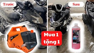 Khuyến mãi sốc máy rửa xe cao áp Osaka NHẬT 3000W motor cảm ứng từ lõi đồng 100%