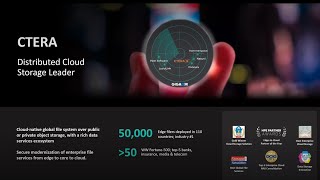 Distributed Cloud Storage Leader with CTERA