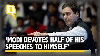 Half of Modi’s Speeches Are Devoted to Himself: Rahul Gandhi | The Quint