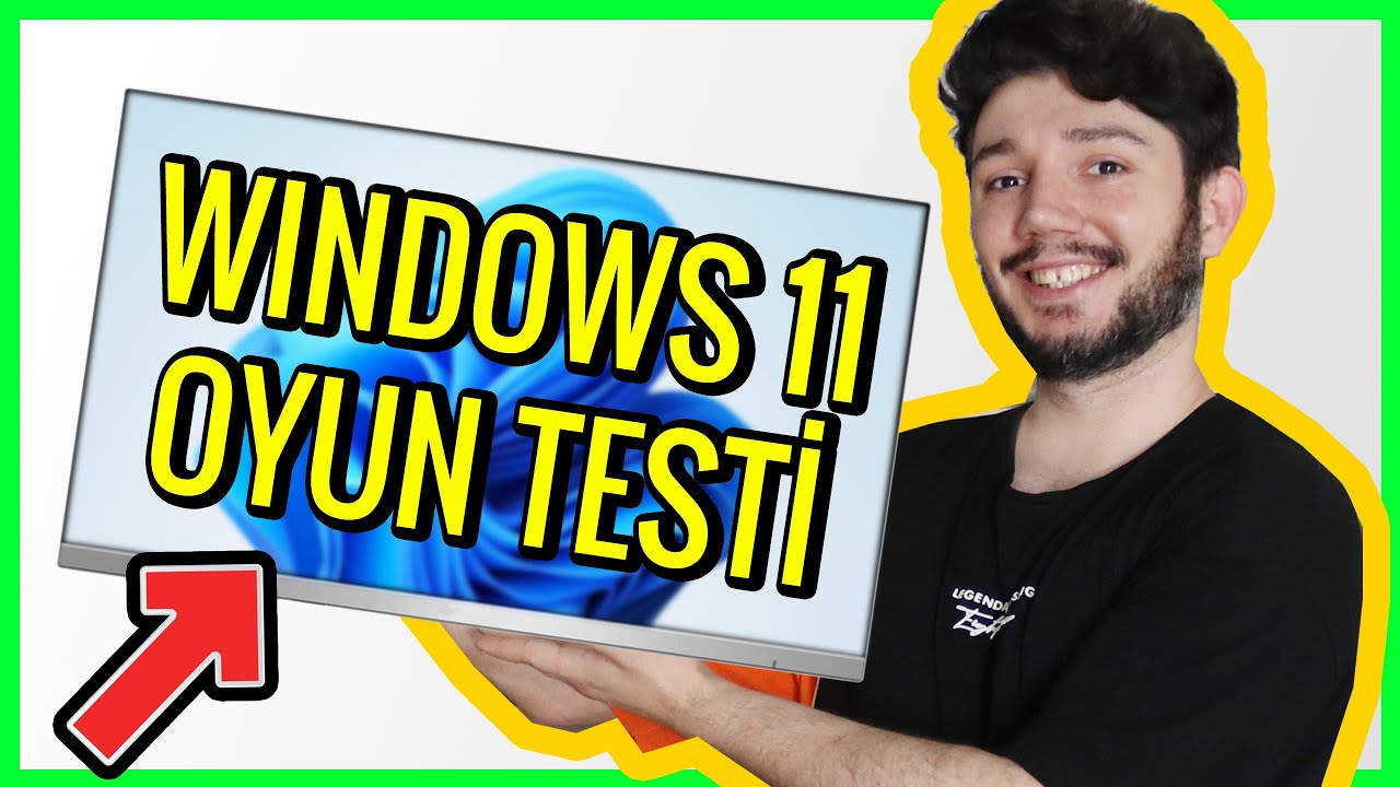 WINDOWS 11 YÜKLEYİP OYUN PERFORMANSINA BAKIYORUM - YouTube