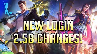 [Lol Wild Rift] New Patch 2.5b Login Changes!