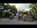 sinaia city centre drive on dn1. 4k video. relaxing drive on dn1 prahova valley valea prahovei