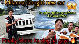 Good news Milamso bought new car and Finally Monu deori ka vlog aaa gaya 🔥