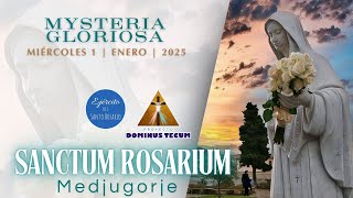 EN VIVO SANTO ROSARIO DE HOY DESDE MEDJUGORJE MIERCOLES 1 DE ENERO 2025 ¡EN LATÍN! SANCTUM ROSARIUM