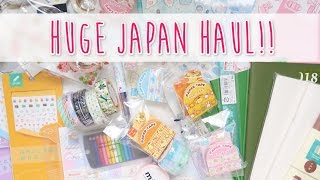HUGE JAPAN STATIONERY HAUL! ♥ A Beautiful Fable