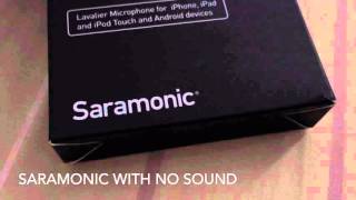 ทดสอบเสียงของไมค์ SARAMONIC SR-LMX1