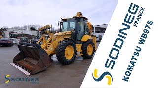 KOMATSU WB97S d'occasion - Sodineg France